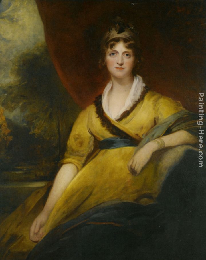 Portrait of Mary Countess of Inchiquin painting - Sir Thomas Lawrence Portrait of Mary Countess of Inchiquin art painting